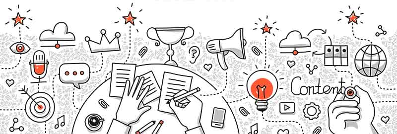 Content Marketing Content Marketing Illustration